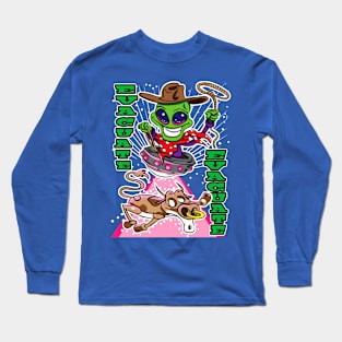 Evacuate Evacuate Alien Abduction Cow Long Sleeve T-Shirt